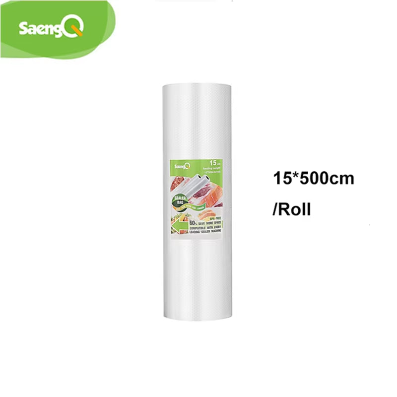 Vacuum Bags for Food Vacuum Sealer Food Fresh Long Keeping 12+15+20+25+30Cm*500Cm Rolls/Lot Bags for Vacuum Packer